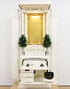 Soka Gakkai Furniture-style Buddhist Altar "Akane" Available in 4 colors Made in Japan Rainbow Gold Cabinet Compatible with Permanent Gohonzon
